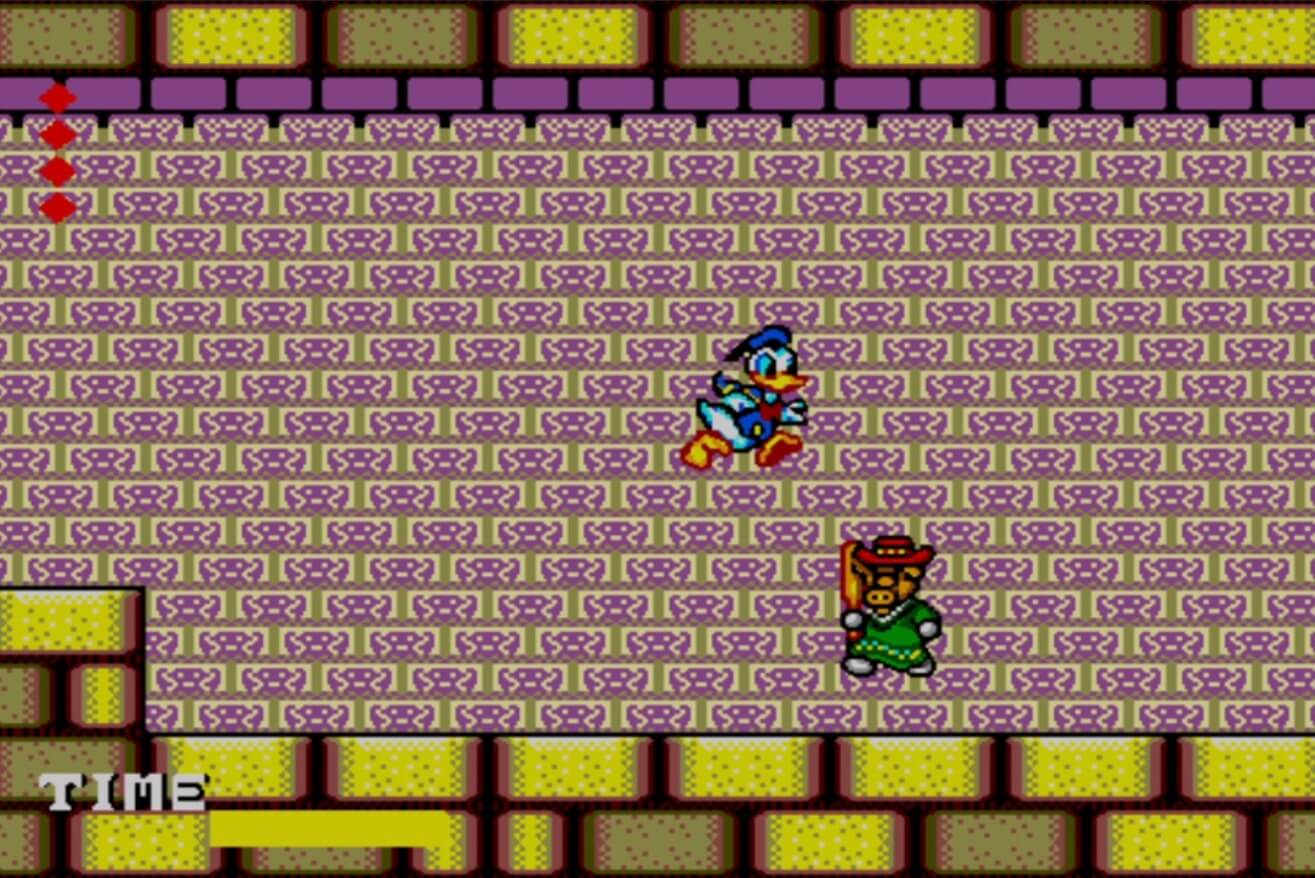 Lucky Dime Caper starring Donald Duck - геймплей игры Sega Master System\Sega Mark III